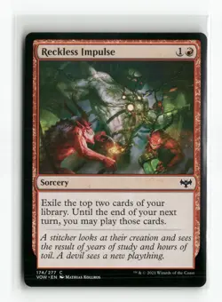 Reckless Impulse Innistrad: Crimson Vow Regular - Image 1