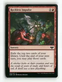 Reckless Impulse Innistrad: Crimson Vow Regular - Image 1