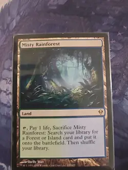 Misty Rainforest Zendikar Regular - Image 1