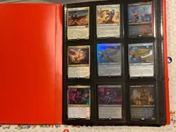 B36 MTG MAGIC GATHERING BINDER COLLECTION LOT TONS OF RARE MYTHIC FOIL MANY SETS - Image 1