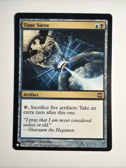 Time Sieve The List Reprints Regular - Image 1