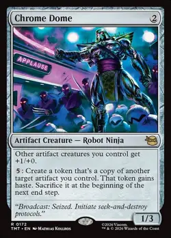 Magic: The Gathering: Chrome Dome - TMT #172 FOIL - Image 1
