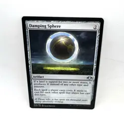 Damping Sphere Dominaria Remastered Uncommon MTG Magic The Gathering - Image 1
