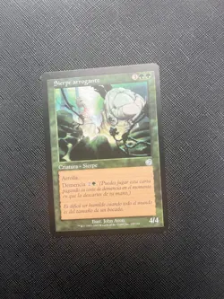 Arrogant Wurm MTG Torment Spanish LP - Image 1