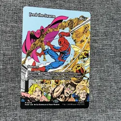 MTG Feed the Swarm 0016 Regular (Borderless) Marvel Eternal-Legal NM/M MAR - Image 1