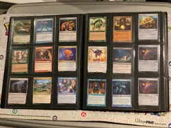 B35 MTG MAGIC GATHERING BINDER COLLECTION LOT TONS OF RARE MYTHIC FOIL MANY SETS - Image 3