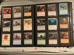 B35 MTG MAGIC GATHERING BINDER COLLECTION LOT TONS OF RARE MYTHIC FOIL MANY SETS - Image 5