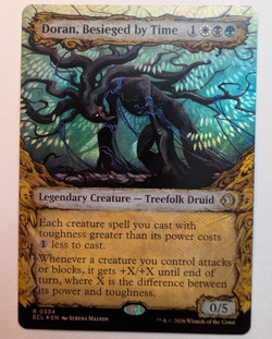 MTG - Doran, Besieged by Time - ECL - R - Showcase Foil - 334 - Image 1