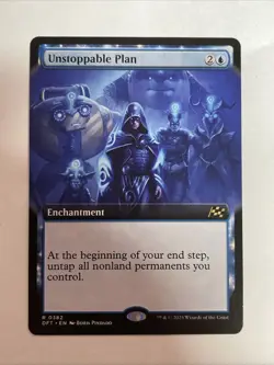 Unstoppable Plan (Extended Art) Aetherdrift #382 Rare - Image 1