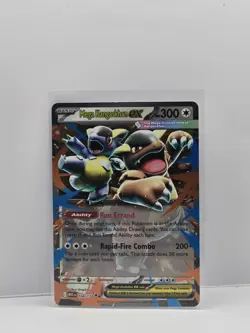 Pokemon TCG Mega Kangaskhan ex 104/132 Mega Evolution Double Rare Card - LP - Image 1