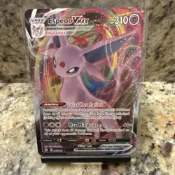 Espeon VMAX Ultra Rare Holo SWSH07: Evolving Skies 065/203 NM Pokemon TCG - Image 1