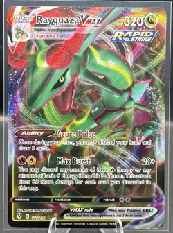 Rayquaza VMAX Evolving Skies Holo Ultra Rare Card 111/203 Pokemon TCG - Image 1