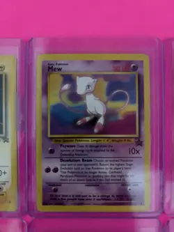 Lot Of 9 Wizards Of The Coast Black Star PROMO Pokemon Cards Vintage Lot NM-HP - Image 3