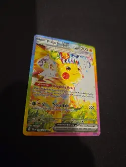 Pokemon TCG Pikachu EX 238/ Surging Sparks Special Illistration Rare - Image 2
