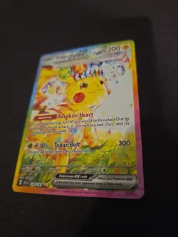 Pokemon TCG Pikachu EX 238/ Surging Sparks Special Illistration Rare - Image 3