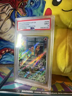 Pokemon TCG Charmander Obsidian Flames #044 SVP Black Star Promo Psa 9 - Image 5