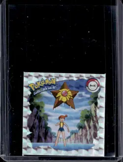 1999 Pokemon Non-Sport Stickers Staryu / Misty #PR15 - Image 1