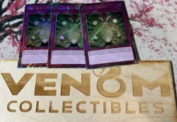 3x (M/NM) - Macro Cosmos - RA03-EN164 - Platinum Rare - 1st Edition YuGiOh - Image 1