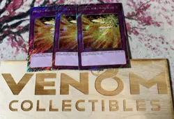 3x (M/NM) Phoenix Wing Wind Blast RA03-EN149 Platinum Rare 1st Edition YuGiOh - Image 1