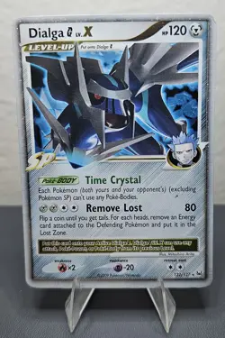 2009 Pokemon Dialga G LV.X 122/127 Platinum Holo - Image 1