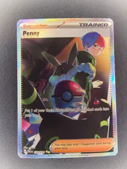 Pokemon TCG - Penny 239/091 - Paldean Fates - Special Illustration Rare - NM+ - Image 1