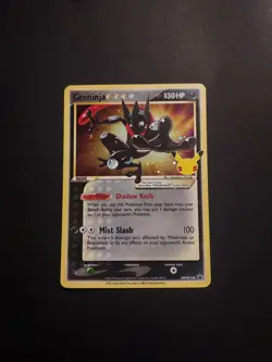 2021 Pokemon GRENINJA GOLD STAR #SWSH144 Black Star Promo Celebrations ETB ENG - Image 1