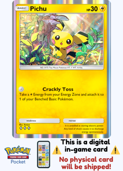Pokemon TCG Pocket - Pichu 💎💎💎 - English - Image 1