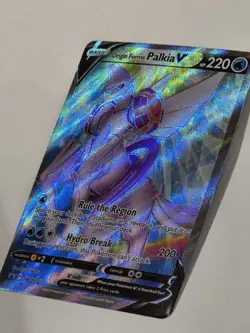 Origin Forme Palkia V SWSH253 Promo Pokemon TCG Full Art Sword And Shield - Image 3