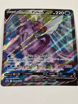 Origin Forme Palkia V SWSH253 Promo Pokemon TCG Full Art Sword And Shield - Image 4