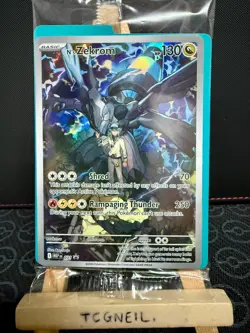 N's Zekrom MEP031 - Pokemon TCG Ascended Heroes ETB Black Star Promo - SEALED - Image 1