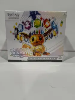 Prismatic Evolutions : Elite Trainer Box - NEW/Factory SEALED - Pokemon TCG - Image 1