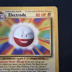 Pokemon Vintage Non-holo Rare Electrode Base Set 1999 21/102 - Image 2