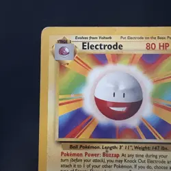 Pokemon Vintage Non-holo Rare Electrode Base Set 1999 21/102 - Image 3