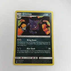 Greninja 117/214 (NM) - Sun & Moon Unbroken Bonds - Holo Rare Pokemon TCG - Image 1