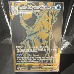 Pokemon Ice Rider Calyrex VMAX TG29/30 Astral Radiance Secret Rare Holo 320 HP - Image 1