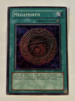 YUGIOH MEGAMORPH TP4-003 SUPER LP - Image 1