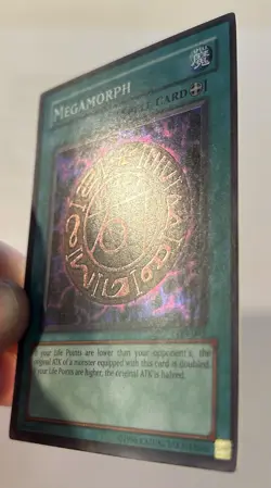 YUGIOH MEGAMORPH TP4-003 SUPER LP - Image 3