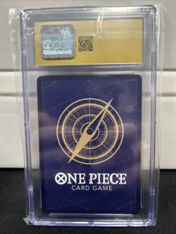 One Piece You'll Frighten Me… Alt Art OP14-118 The Azure Sea's Seven EN CGC 10 - Image 2