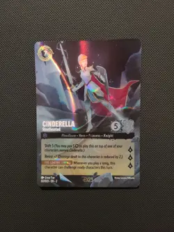 Disney Lorcana D23 Promo - Cinderella Stouthearted - 02/D23 - Image 1
