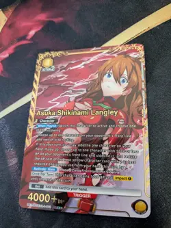 Asuka Shikinami Langley SR** UE15BT/EVA-1-013 SR** Union Arena (English) - Image 1