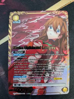 Asuka Shikinami Langley SR** UE15BT/EVA-1-013 SR** Union Arena (English) - Image 2