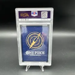 One Piece TCG Monkey D. Luffy 1st Anniversary Signed Card ST01-012 Oda PSA 10 - Image 4