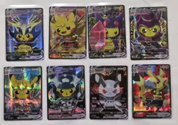 Pikachu Vcos Cosmax Pokemon Card Lot Fan Art - Image 1