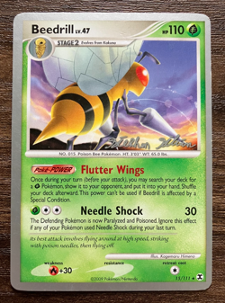 Beedrill 15/111 - 2009 Pokemon World Championships 2009 Rare Card - Image 1