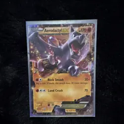 Pokemon TCG Aerodactyl EX Promo Holo XY XY97 Basic 170 HP Card Stock - Image 1