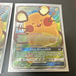 Pokemon Dedenne GX Holo Card Lot 195a/214 GX Ability English Pokemon TCG 2x - Image 3