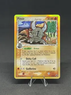 Pokemon EX Dragon Frontiers Holo Rare Card Pinsir 9/101 - Image 1