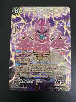 Majin Buu Vile Onslaught BT20-104 SR Realm of the Gods DBS Card - Image 1