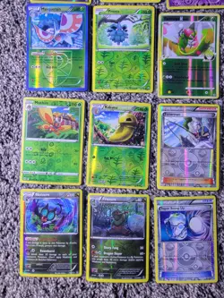 Vintage Mid era Reverse Holo 54 Pokemon Card Lot LP Read No Dupes Cute - Image 5