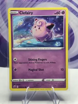Clefairy 074/192 Non Holo SWSH Rebel Clash Pokemon Card NM - Image 1